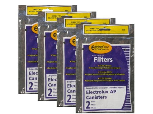 8 Electrolux Aerus AP100 Filter Hepa Micro electrostatic Canister Vacuum LE 2100, Diplomat, Ambassador, Epic 6500, Full Kit, 200 350 622 10 , 079