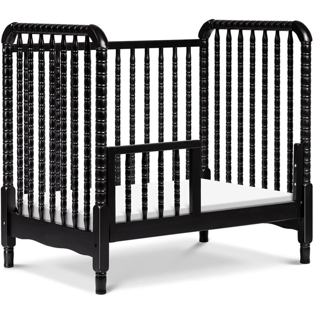 DaVinci Jenny Lind 3-in-1 Convertible Mini Crib in Ebony