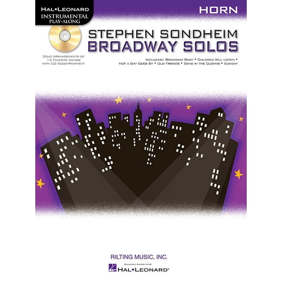Stephen Sondheim - Broadway Solos: Horn, (Paperback)