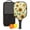 Black, variant on Pickleball Paddles Set Of 1, Fiberglass Surface,Sunflower Print, 1 Paddle, 2 Balls & Bag