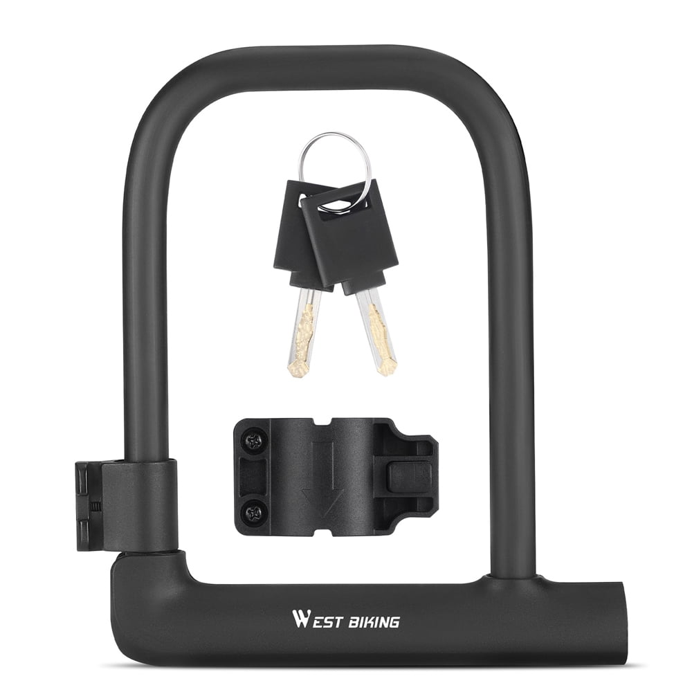 Antivol Velo U Antivélo U Lock 25cm - Sécurité Code 4 Chiffres - Revêtement PVC Anti-rayures Antivol Code Numérique