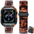 thumbnail image 5 of Correa Omter Con Estuche Compatible Con Apple Watch 49 Mm, 45 Mm, 44 Mm, 42 Mm, 41 Mm, 40 Mm, 38 Mm, Correa De Resina De Moda Para Hombres Y Mujeres, Parachoques Para Iwatch Ultra 2/1 Series 9/8/7/Se/, 5 of 5