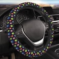 thumbnail image 3 of Lsque Owls And Hearts Ultra Soft Car Steering Wheel Cover for Women, Standard 15 inch Size for Truck Van SUV Auto, 3 of 8