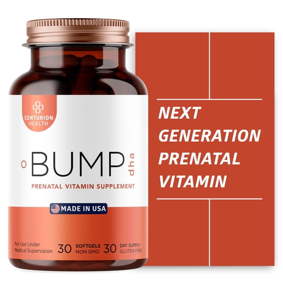 Premium Prenatal Vitamins [10 Powerful Ingredients] with DHA, EPA, Folate and Vitamin B12, All Natural Pregnancy Supplement for Fetal Development and Pregnancy Support, 30 Softgels