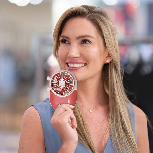 Creativo nuevo ventilador de verano Mini ventilador de mano con carga USB conveniente conveniente Wmkox8yii FSASFJB1090