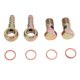 thumbnail image 5 of Conector Banjo Para Manguera De Refrigerante De Agua, Kit De Arandelas De Perno Banjo Conexión Hermética Resistente Resistente Al Calor Fácil De Instalar M14x1,5 Mm Para, 5 of 7