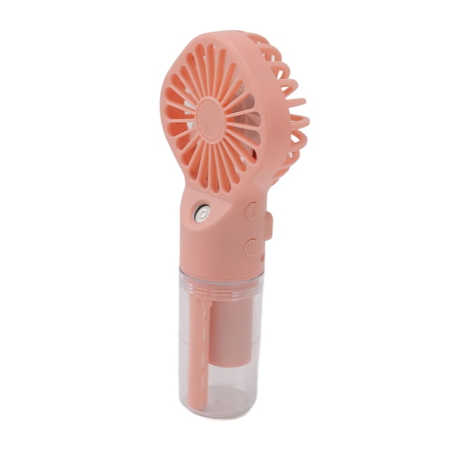 Handheld Fan Misting Fan, Portable Mini Water Fan Handheld Misting Fan USB Rechargeable Water Spray Mist Fan with 4 Gear Speed