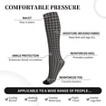 thumbnail image 3 of Bixox Vinyl Records Print Compression Socks,Compression Socks Women & Men Circulation for Medical,Running,Athletic, 3 of 7