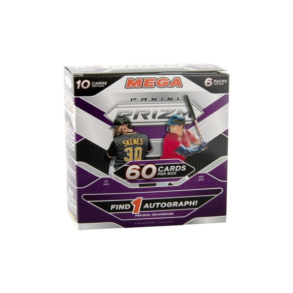 2025 Panini Prizm Baseball Trading Cards Mega Box