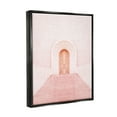 thumbnail image 4 of Stupell Industries Pink Door Architecture Travel & Places Photography Black Floater Framed Canvas Art Print Wall Art, 17 x 21, 4 of 10