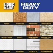 Liquid Nails Heavy Duty 10 oz. White Low VOC Construction Adhesive