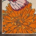 thumbnail image 5 of Nourison Allur Floral Ivory Multicolor 4' x 6' Area Rug, (4x6), 5 of 9