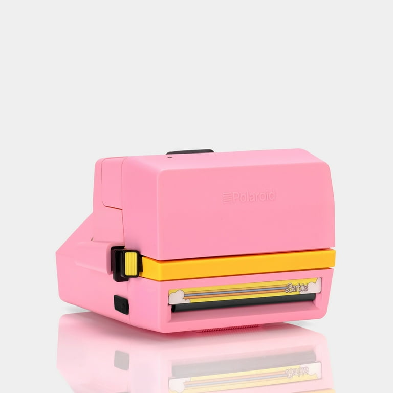 Polaroid 600 Camera, Malibu Barbie Edition, Pink and Gold