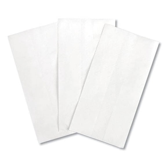 Tallfold Dispenser Napkin, 12" X 7", White, 500/pack, 20 Packs/carton | Bundle of 10 Cartons