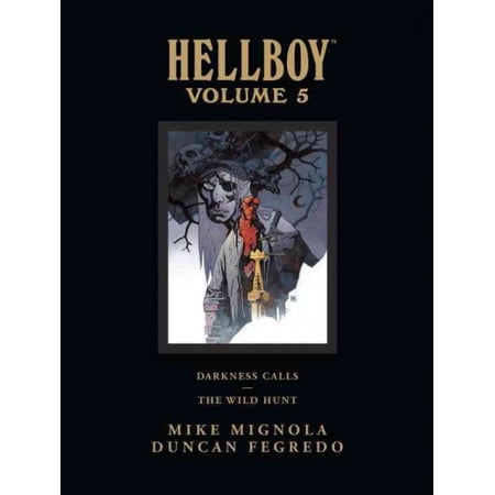 Pre-Owned Hellboy Library Edition Volume 5: Darkness Calls and The Wild Hunt (Hardcover)