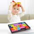 thumbnail image 4 of Cubo blando portátil de silicona sin BPA, rompecabezas sensorial de burbujas, juguete de descompresión para niños y adultos., 4 of 9