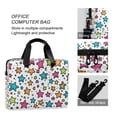 thumbnail image 4 of FORMRS 16" Laptop Bag Carrying Sleeve Case with Handle Travel Shoulder Briefcase, White Stars, 4 of 8