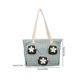thumbnail image 5 of Bolsa de hombro para mujer Bolsa de lona a cuadros Bolsa de compras de viaje (Azul) Ndcxsfigh Para Estrenar, 5 of 8