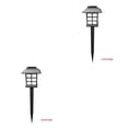 thumbnail image 4 of Inteprter 2/4/6/8 Uds. Lámpara de tierra lámpara de jardín cuadrada de energía Solar luz de noche LED para exteriores para pasarela de camino, luz Type1 NO1 Inteprter CBP167423, 4 of 6