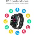 thumbnail image 4 of Montre Intelligente Compatible iPhone : Écran HD 1,69 Pieds' Montre Étanche 5ATM, 4 of 5
