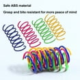thumbnail image 4 of Cat Spring Toys, 40pcs Cat Springs Tube Toys ABS Sturdy  Interactive  For Cats, 4 of 8