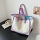 thumbnail image 1 of JennyShop Bolsas De Moda, Bolsas De Lienzo Codificadas En Color, Bolsas De Mujeres, Bolsas De Compras Artísticas De La Lona Coreana Instagram, Bolsas De Hombro Único, 1 of 9