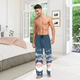 thumbnail image 6 of FORMRS Mens Pajama Pants with Pockets Sleepwear Lounge Bottoms Sizes S-2XL, Christmas Santa, 6 of 7