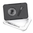 thumbnail image 4 of pitrice RISK Titanium Bike Handle Cover Kit Headset Cover Cap RISK Screw Black-Milky Way, 4 of 9