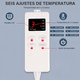 thumbnail image 3 of Almohadilla Termica, Cojin Termico Electrico Fisioterapia Azul, 3 of 4