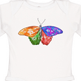 thumbnail image 4 of Inktastic Artistic Butterfly Boys or Girls Long Sleeve Baby Bodysuit, 4 of 5