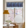 thumbnail image 4 of Vintage Trees Kitchen Valances for Windows Farmhouse Linen Window Valance Curtain for Living Room Window Treatment Abstract Night Forest Trunk Branch Valance Rod Pocket Topper Drape, 54 x 18 Inch, 4 of 6