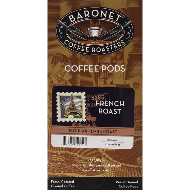 Coffee French Roast Coffee Pods, 54 Count