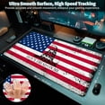 thumbnail image 2 of Big Gaming Mouse Pad, Extended 35.4" X 15.75" in Desk Pad for Keyboard and Mouse, Computer Keyboard Mouse Mat 3mm Thick XXL Rubber Mousepad for Laptop Gamer, Gadsden Flag, 2 of 6