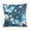 Blue, variant on Butterfly and Flower Throw Pillow Covers Couch Pillowcases Decor for Bed Sofa 18" x 18"