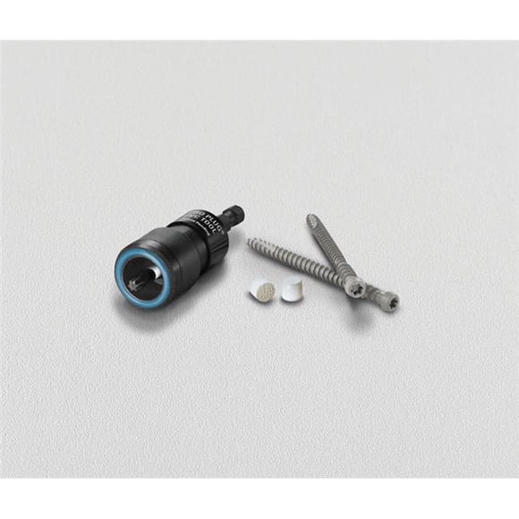 Starborn 5001414 Pro Plug No. 10 x 2 in. Star Trim Head Epoxy Coated Carbon Steel Deck Screws & Plugs Kit
