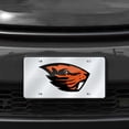 thumbnail image 2 of Rico NCAA Oregon State Beavers Laser Cut License Plate, Silver, 2 of 8