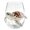 E, variant on Ocean Themed Blue Ringed Octopus Hand-blown Coastal Glassware for Birthday & Holiday Gifts