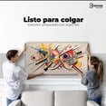 thumbnail image 2 of Cuadro Decorativo Canvas Abstracción Moderna 140x70 Canvas Revolution, 2 of 4