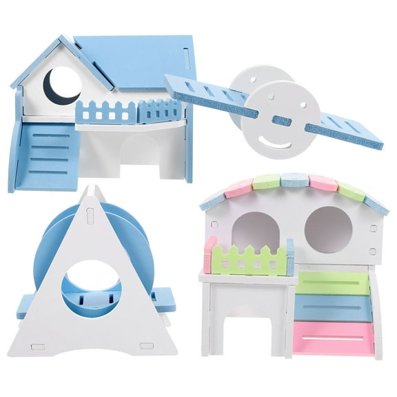 WASHWEPE Hamster Accessories Hamster House Assorted Color 1 Set