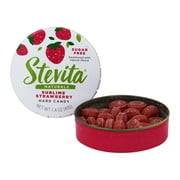 Stevita - Hard Candy Sweetened with Stevia Sublime Strawberry - 1.4 oz.