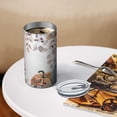 thumbnail image 3 of 20oz Coffee Tumblers Fall Pumpkins with Leaves Stainless Steel Vacuum Insulated Travel Tumbler Coffee Cups Mug with Lid and Straw with Cleaning Brush for Cold & Hot Drinks, 3 of 5