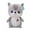 Gray, variant on Maxcozy Squirrel Plush Toy - 10 Inches Plushie Stuffed Animal with Squishy Soft Fabric and Stuffing for Boys and Girls