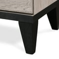 thumbnail image 4 of Adore Decor Micah Modern Square Nightstand End Table with 2 Drawers, Beige, 4 of 10
