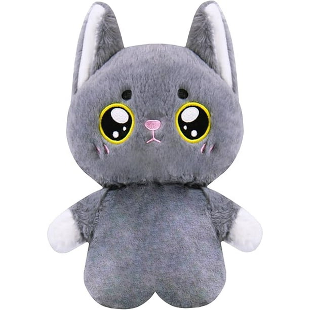 Gato Wiki de Peluche 20cm Negro PELUCHERIA