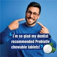 thumbnail image 5 of Probiotiv Chewable Oral Probiotics | Promotes Healthy Gums & Teeth | Dry Mouth Relief | Helps Defend Against Bad Breath & Dental Problems | Breath Freshener | 30 Mint Tablets, 5 of 6