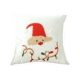 thumbnail image 2 of Tarmeek Christmas Pillow Covers 18x18 Inch Christmas Decorations, Seasonal Winter Xmas Holiday Decor Fluffy Soft Plush Faux Fur Throw Pillow Covers for Home Decor Christmas Decorations Indoor, 2 of 6