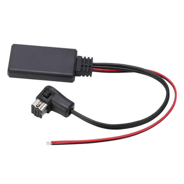 Adaptador de receptor de audio, receptor de audio Bluetooth para automóvil de 11 pines, adaptador de música Bluetooth, durabilidad extendida