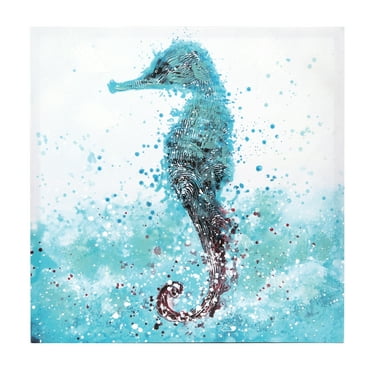 Beachcombers Seahorse Wall Art  0