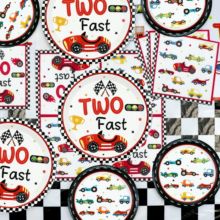 122pcs-two-fast-race-car-2nd-birthday-party-decorations-race-car-plates-napkins-tablecloth-for-boys-kids-two-year-old-party-race-car-birthday-party-supplies-serves-40-guest-walmart-com for Free Printable Race Car Party Signs 122Pcs Two Fast Race Car 2nd Birthday Party Decorations - Race Car Plates, Napkins, Tablecloth for Boys Kids' Two Year Old Party Race Car Birthday Party Supplies, Serves 40 Guest - Walmart.com for Free Printable Race Car Party Signs