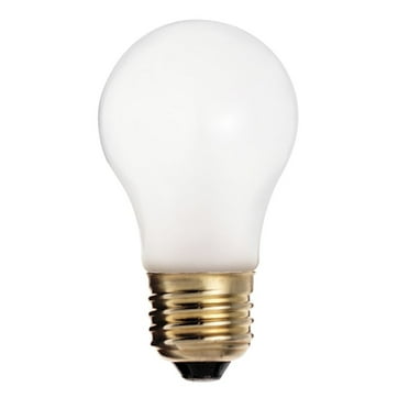 Satco 15 Watt A15 Incandescent - Frost - 2500 Average rated hours - 100 Lumens